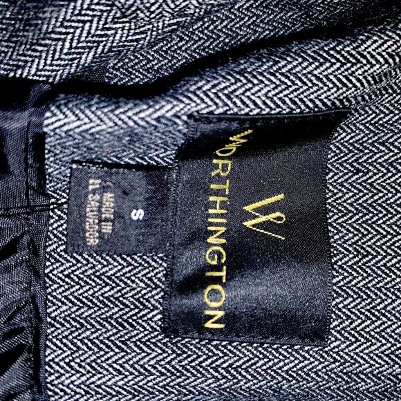 Worthington Women’s Birdseye Blazer NEW - Picture 8 of 12